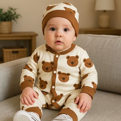 Pyjama bébé garçon | Coton Bio Confort - Babycute