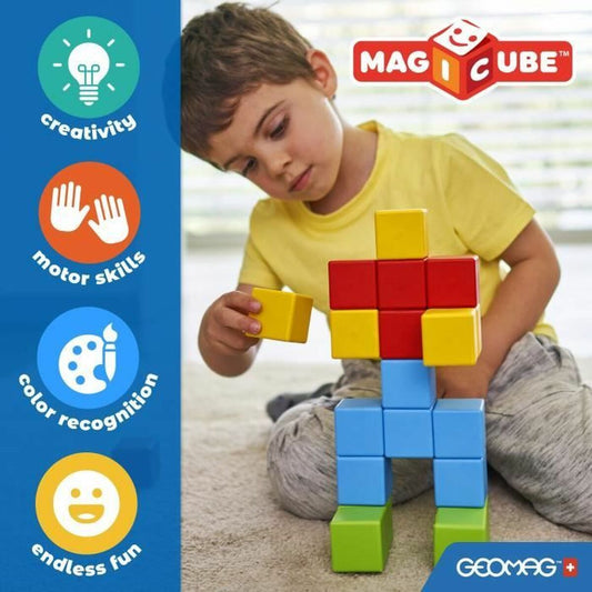 Set de construction Geomag Magicube 061 - Babycute