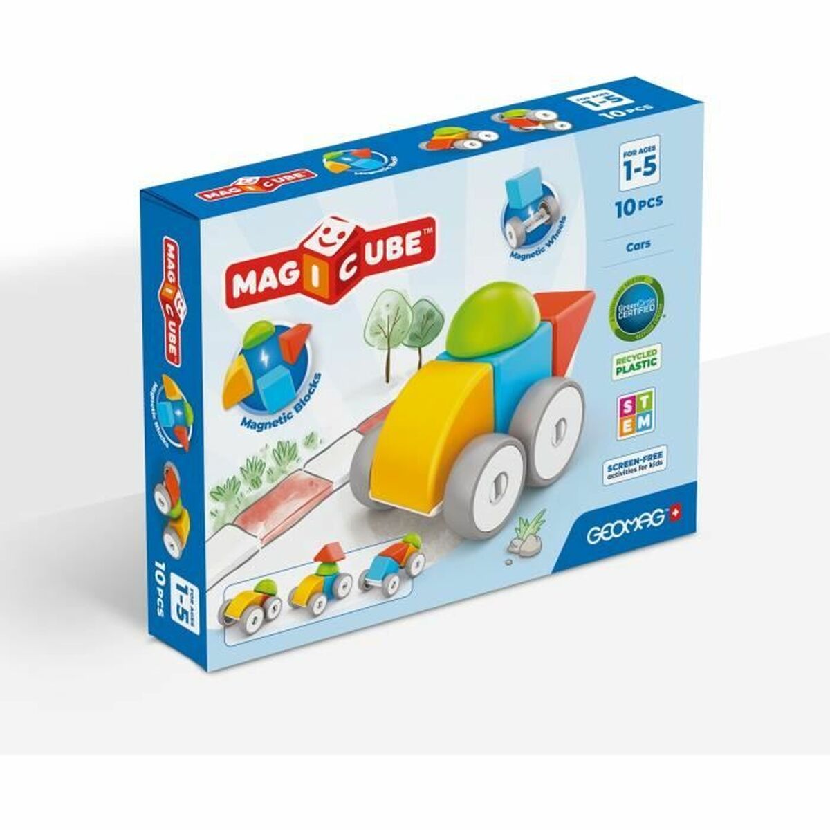Set de construction Geomag Magicube 308 - Babycute