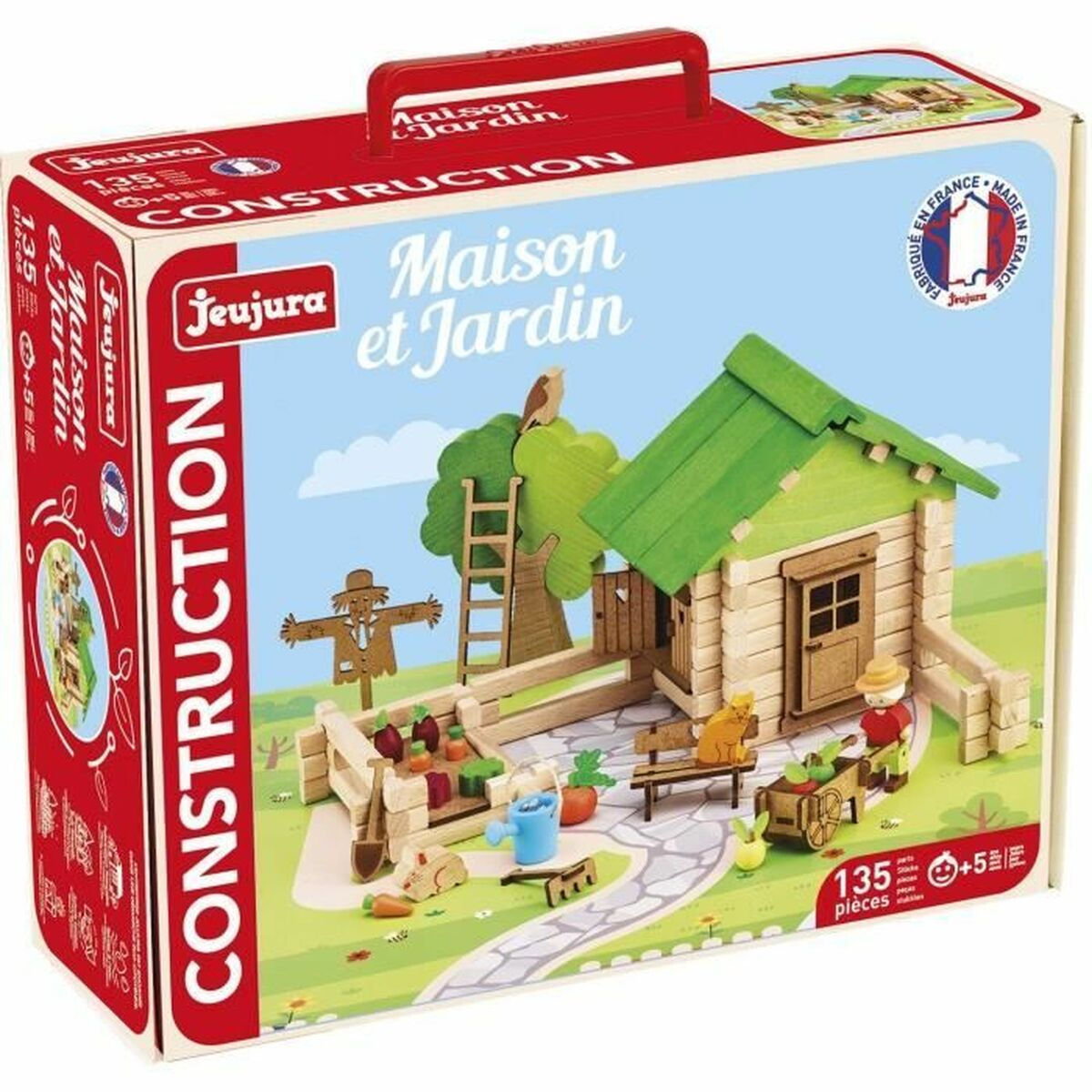 Set de construction Jeujura Home and Garden - Jouets et jeux premium pour bébé