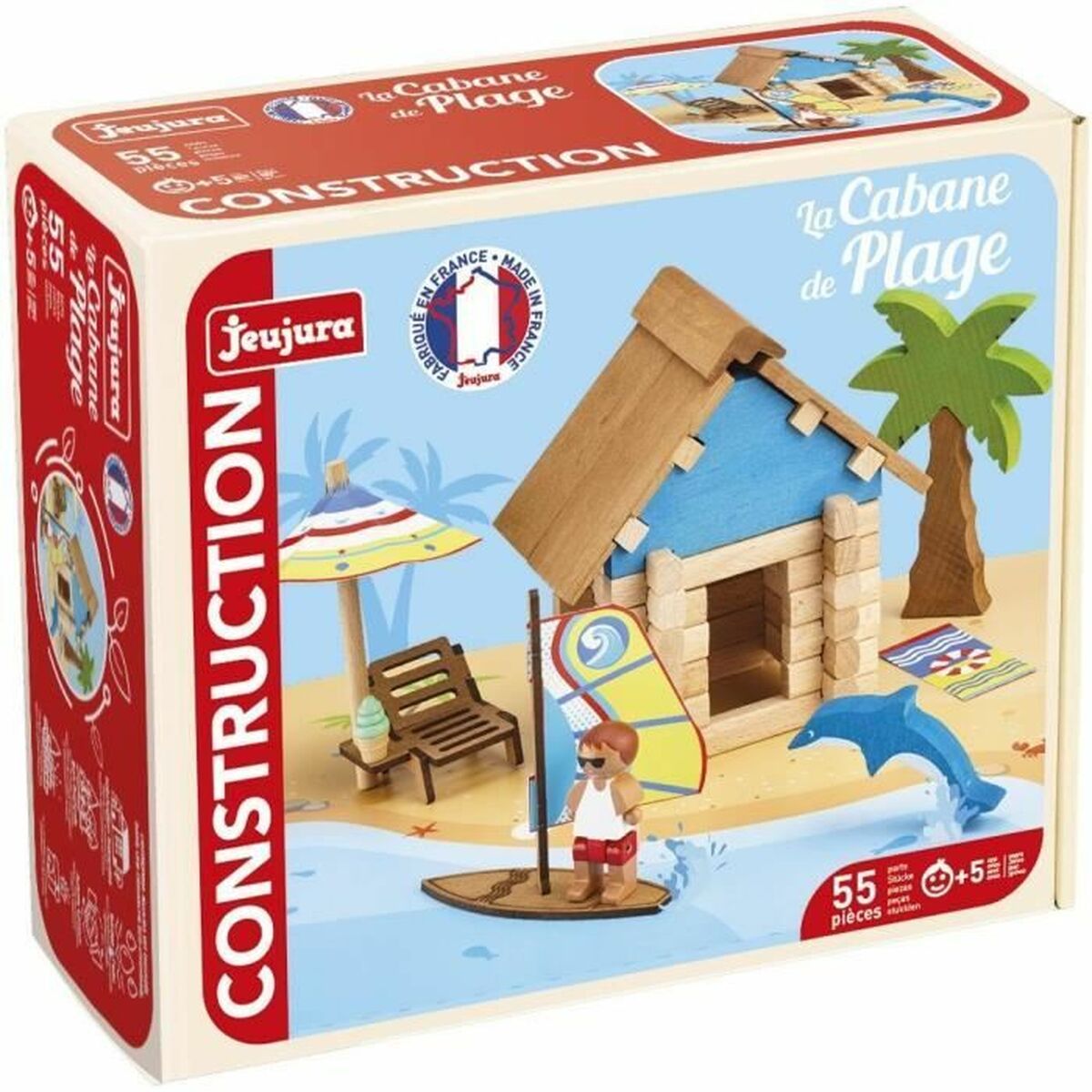 Set de construction Jeujura The Beach Hut - Babycute