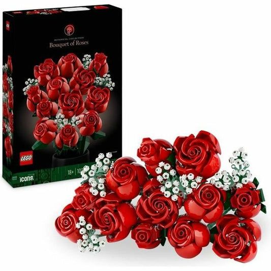 Set de construction Lego 10328 Bouquet of Roses Multicouleur 822 Pièces - Jouets et jeux premium pour bébé