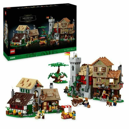 Set de construction Lego 10332 Medieval Town Square 3304 Pièces - Babycute