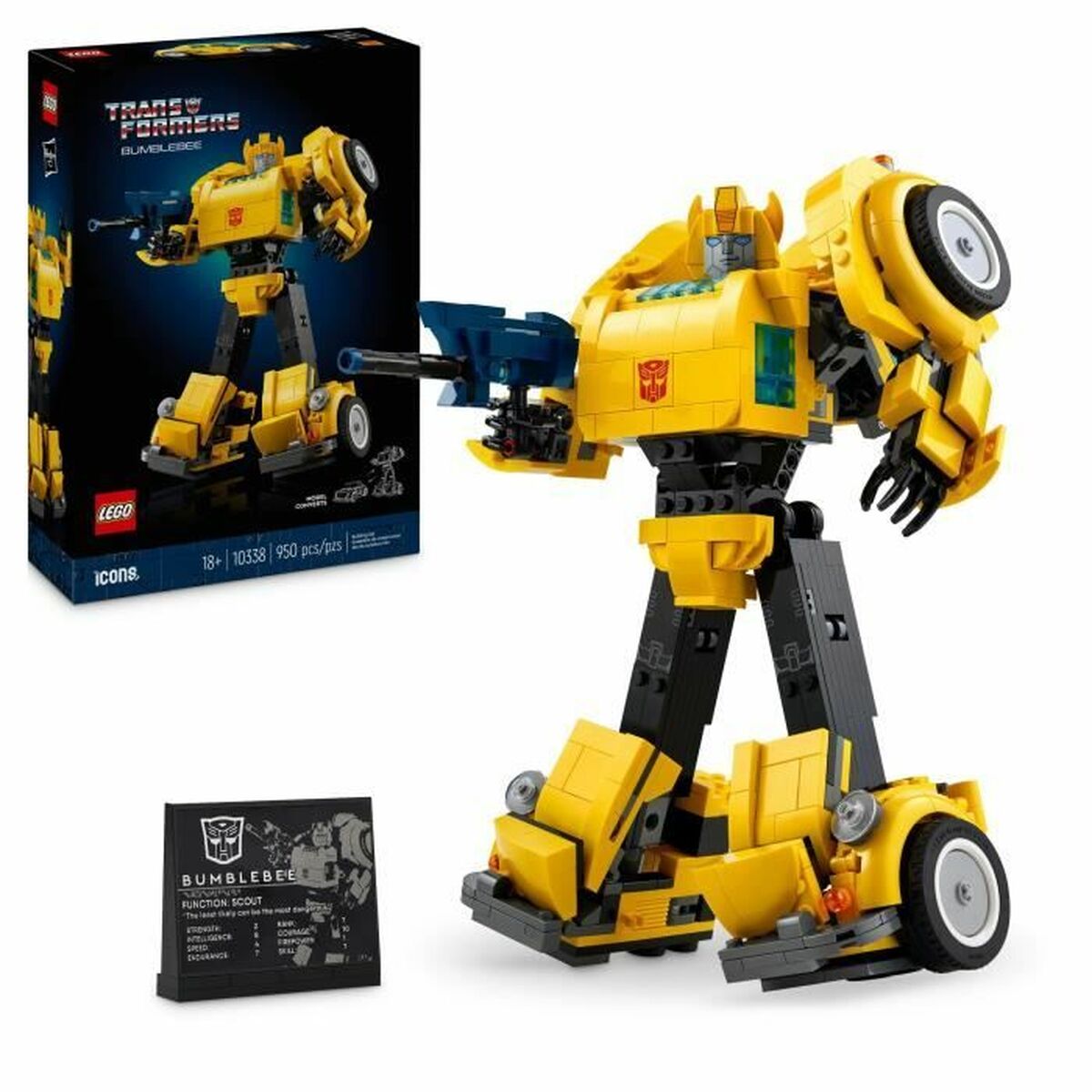 Set de construction Lego 10338 Transformers Bumblebee Multicouleur - Babycute