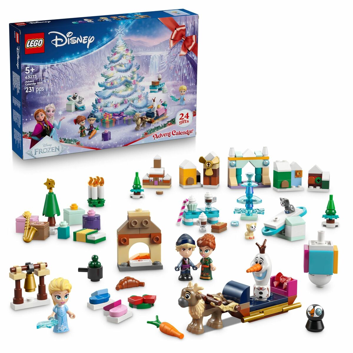 Set de construction Lego 43273 Advent Calender 2025 Disney 231 piezas - Jouets et jeux premium pour bébé