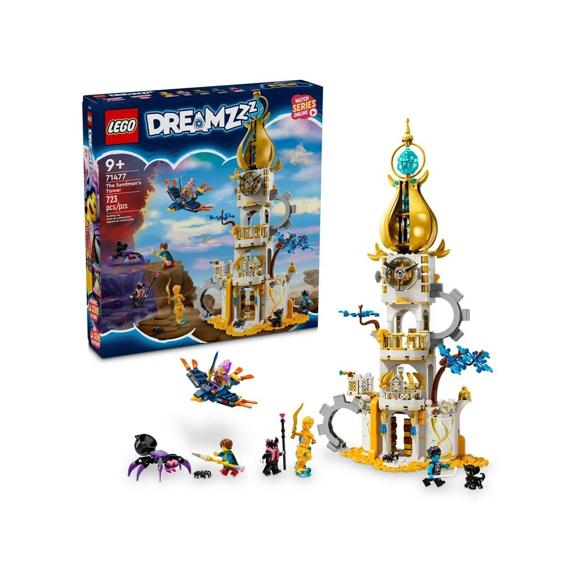 Set de construction Lego 71477 Dreamzzz The Sandman´s Tower Multicouleur 723 Pièces - Jouets et jeux premium pour bébé