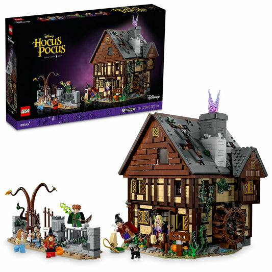 Set de construction Lego Disney Hocus Pocus - Sanderson Sisters' Cottage 21341 2316 Pièces - Babycute