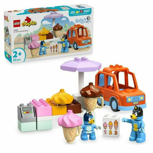 Set de construction Lego Duplo 10458 Ice Cream Trip with Bluey 22 Pièces - Babycute