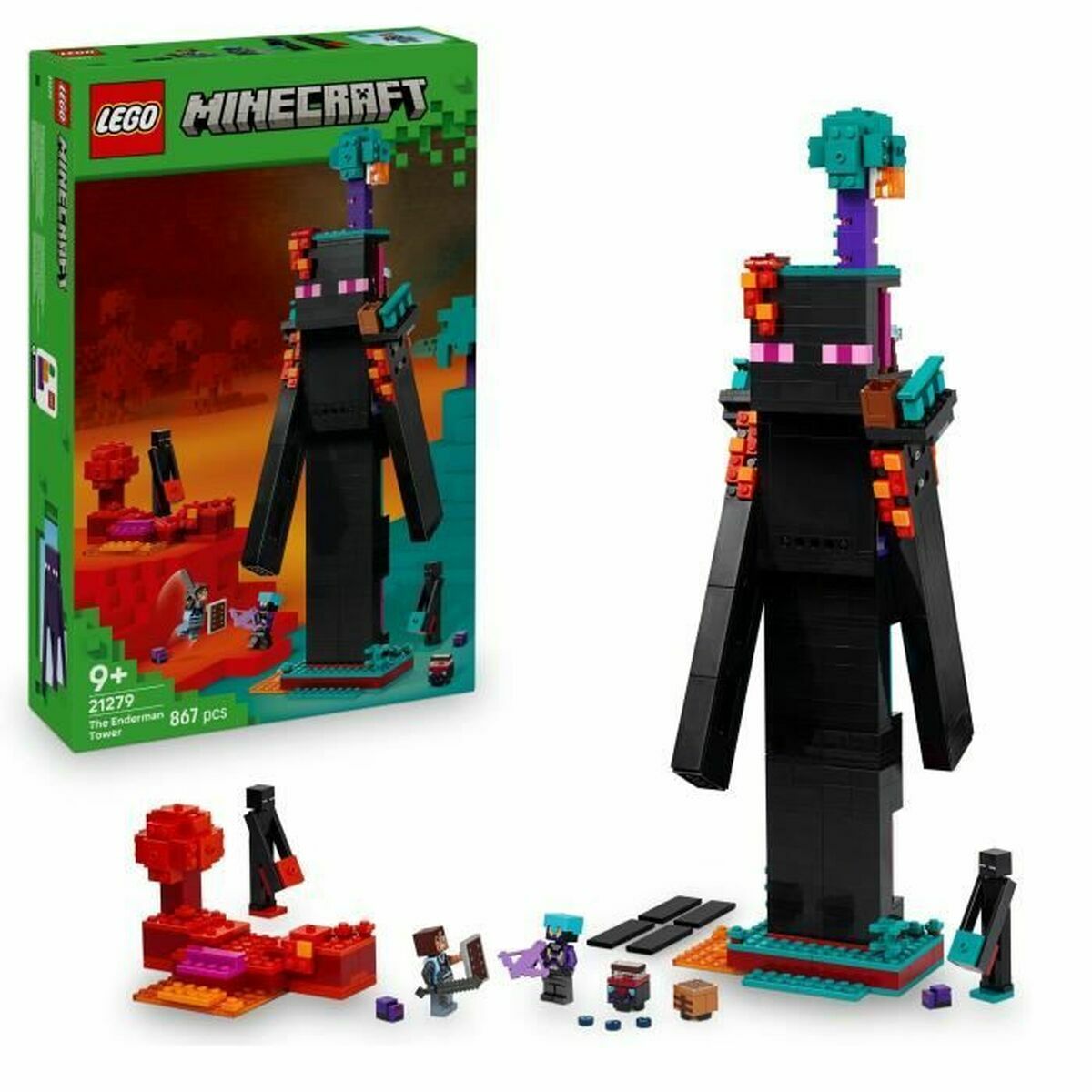 Set de construction Lego Minecraft 21279 867 Pièces - Jouets et jeux premium pour bébé