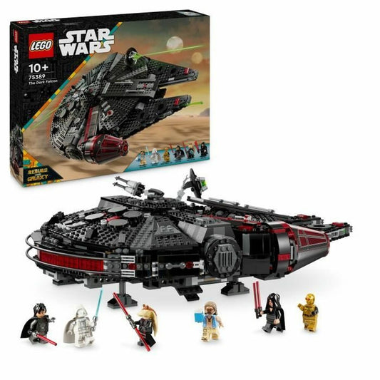 Set de construction Lego Star Wars 75389 Black Falcon Multicouleur 1579 Pièces - Babycute
