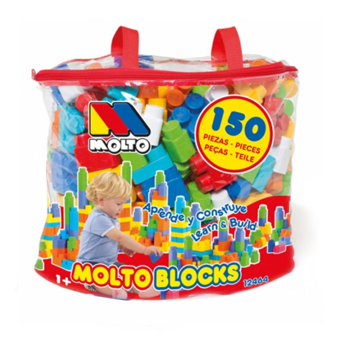 Set de construction Moltó 12464 150 Pièces - Jouets et jeux premium pour bébé