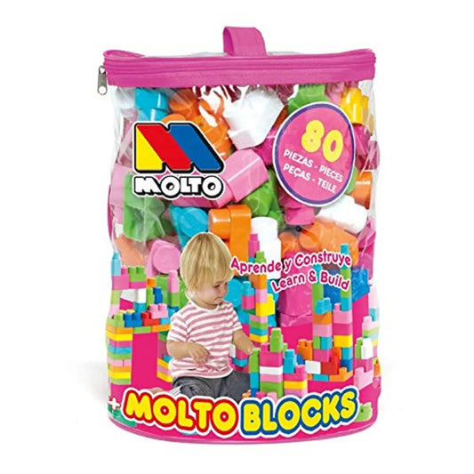 Set de construction Moltó 13461 80 Pièces - Babycute