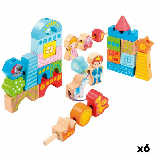 Set de construction Woomax 32 Pièces (6 Unités) - Jouets et jeux premium pour bébé