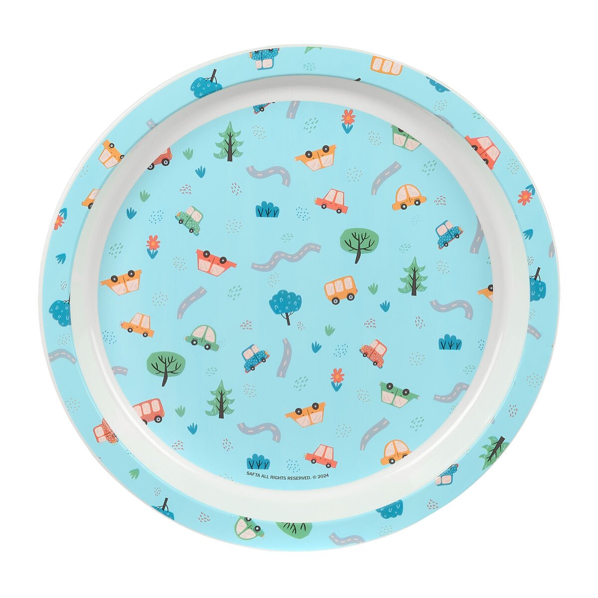 Set de vaisselle pour enfants Safta Coches Polyester 26 x 26 x 9 cm - Babycute