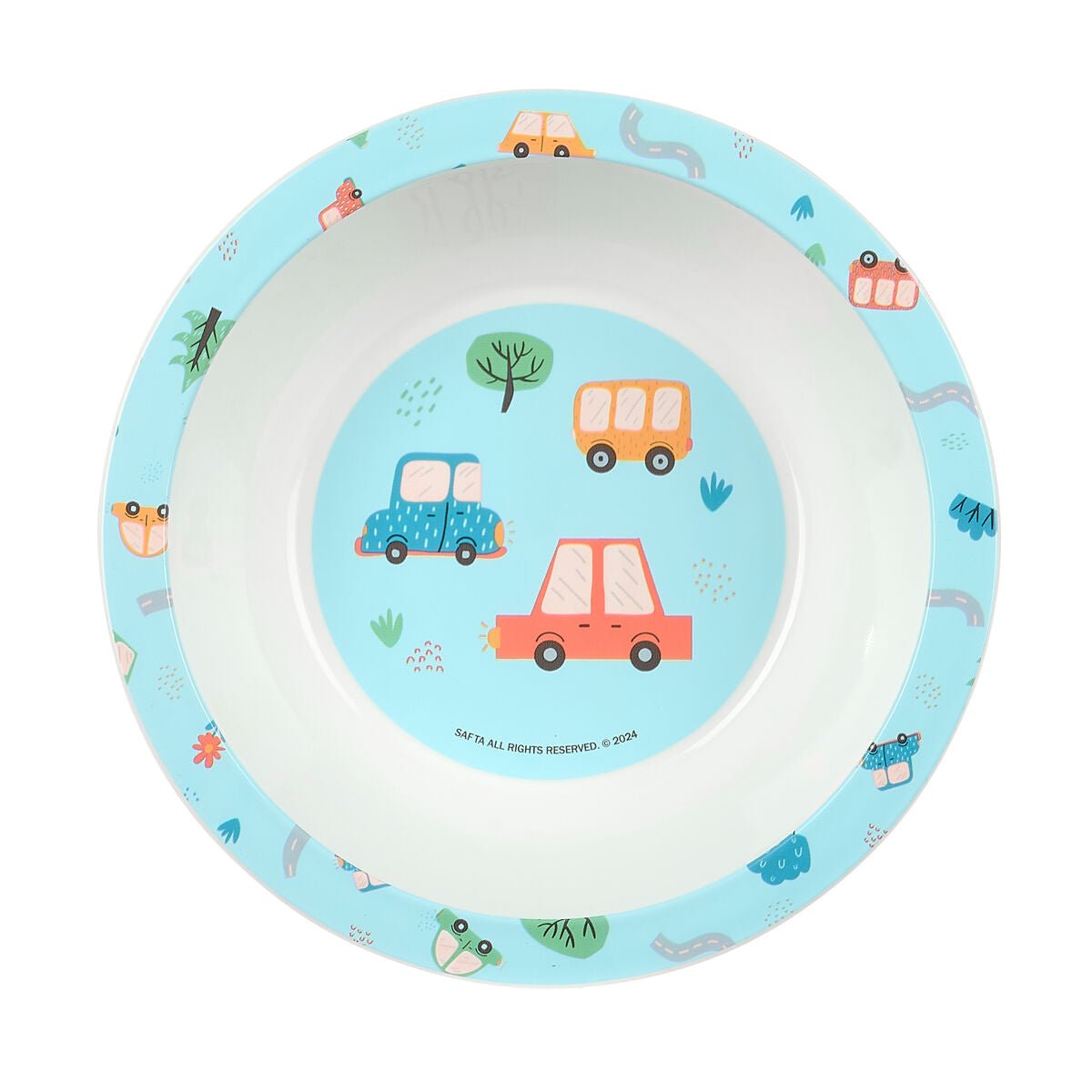 Set de vaisselle pour enfants Safta Coches Polyester 26 x 26 x 9 cm - Babycute