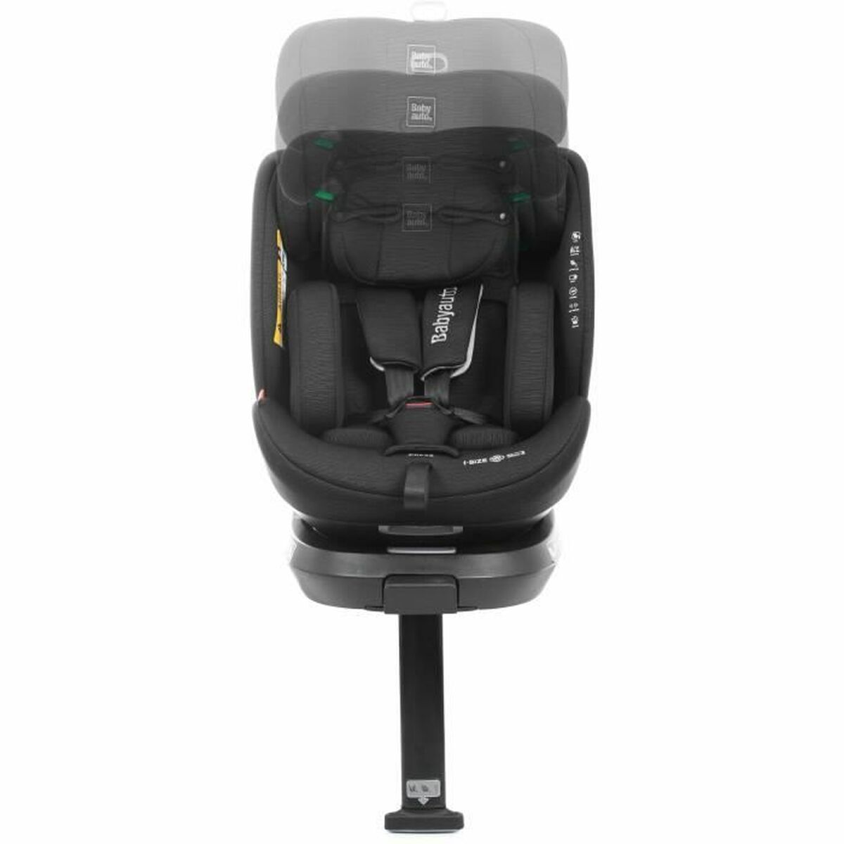 Siège de Voiture Babyauto CORE Noir 0 (de 0 a 10 kilos) I (9 - 18 kg) II (15 - 25 kg) III (22 - 36 kg) Enfant ECE R129/04 - Babycute