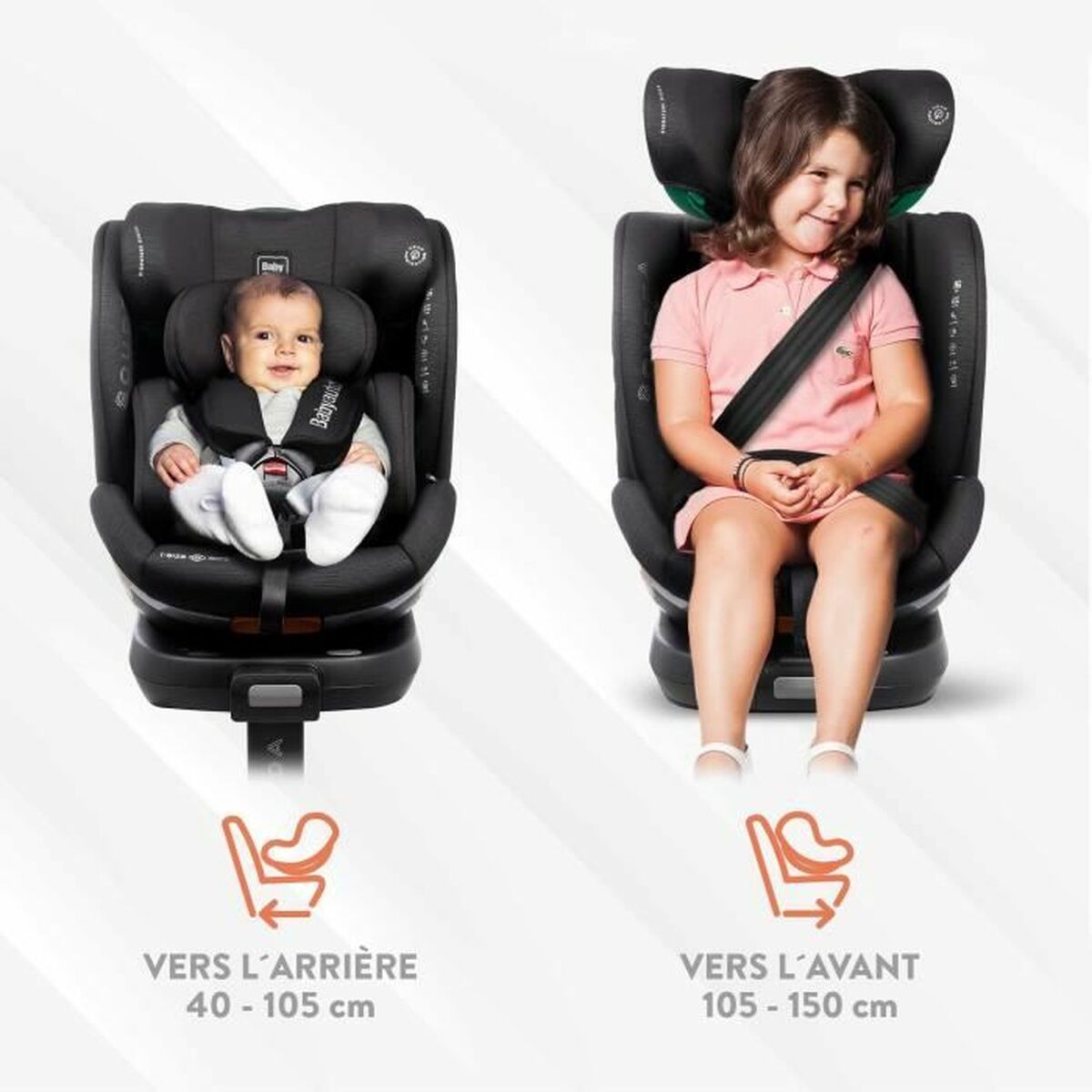 Siège de Voiture Babyauto SCUDDA GREY DOBBY Gris 0 (de 0 a 10 kilos) 0+ (de 0 a 13 kilos) I (9 - 18 kg) II (15 - 25 kg) III (22 - Babycute