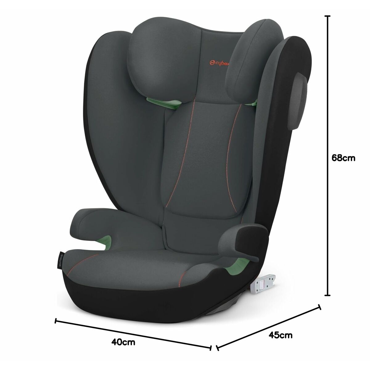 Siège de Voiture Cybex SOLUTION B3 I - FIX Gris II (15 - 25 kg) III (22 - 36 kg) Enfant ECE R129/04 - Babycute