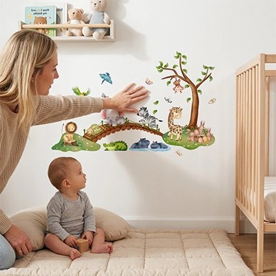 Stickers muraux | Déco Sans Trace - Babycute