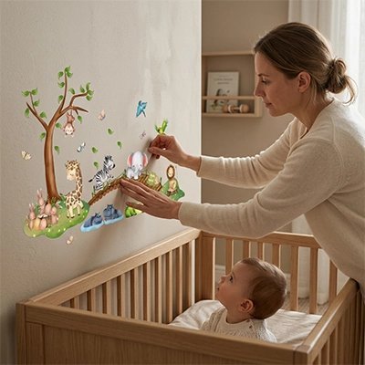 Stickers muraux | Déco Sans Trace - Babycute