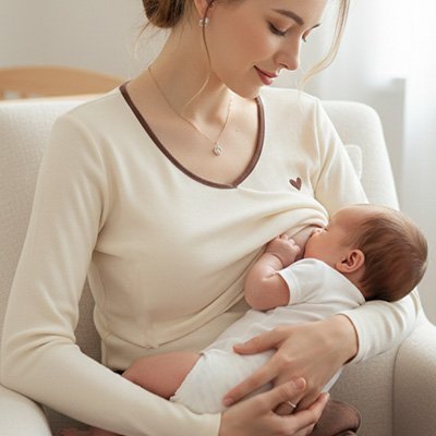 T shirt allaitement | Discret & Élégant - Babycute