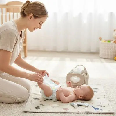 Tapis à langer nomade | Imperméable & Compact - Babycute