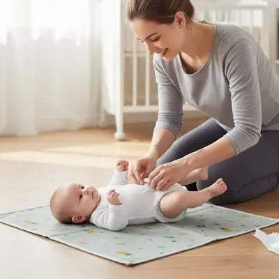 Tapis à langer nomade | Imperméable & Compact - Babycute