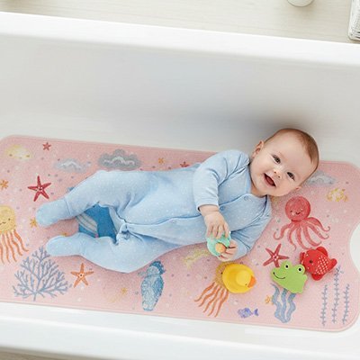 Tapis de bain bébé | Antidérapant Sécurité - Babycute
