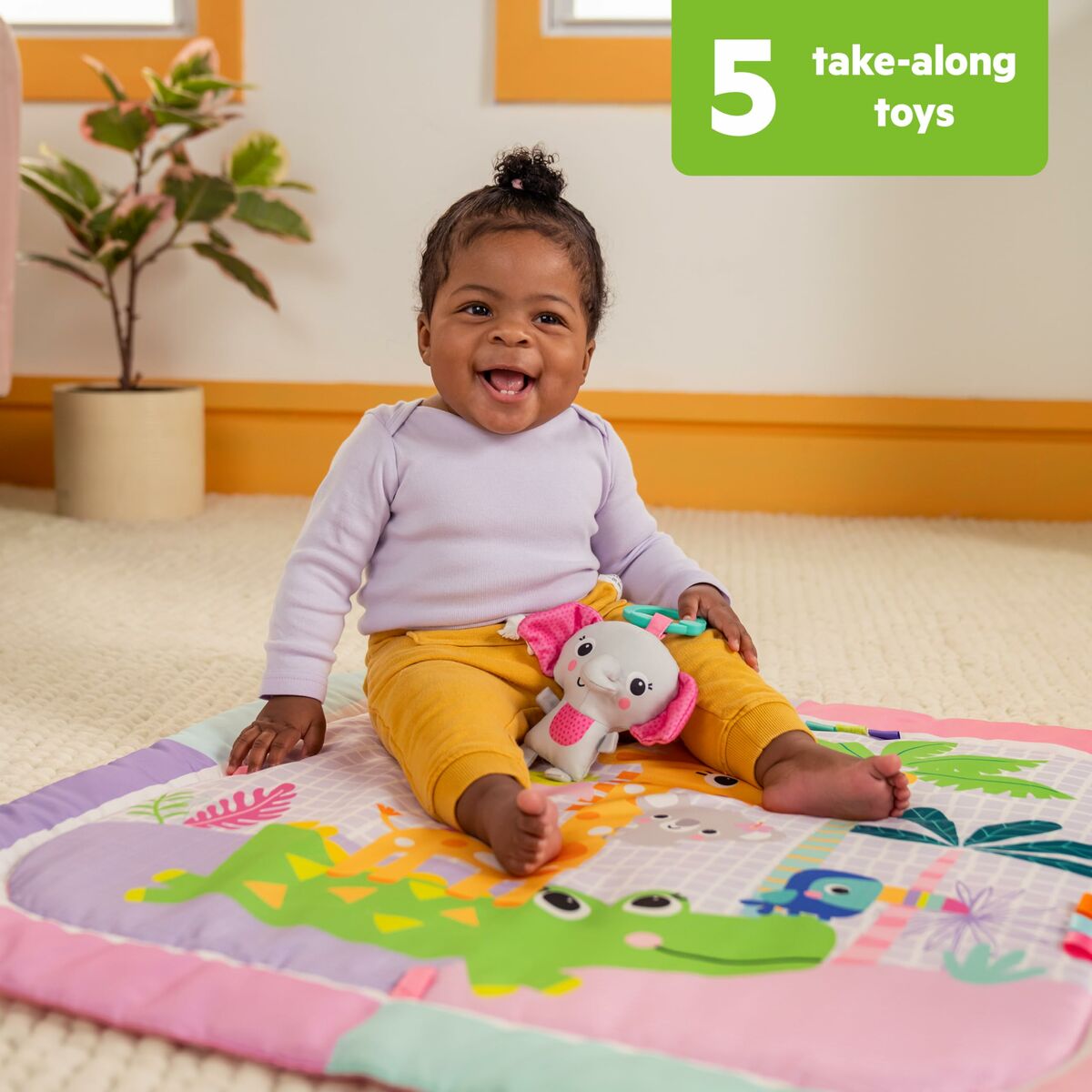 Tapis de jeu Bright Starts Jungle - Babycute