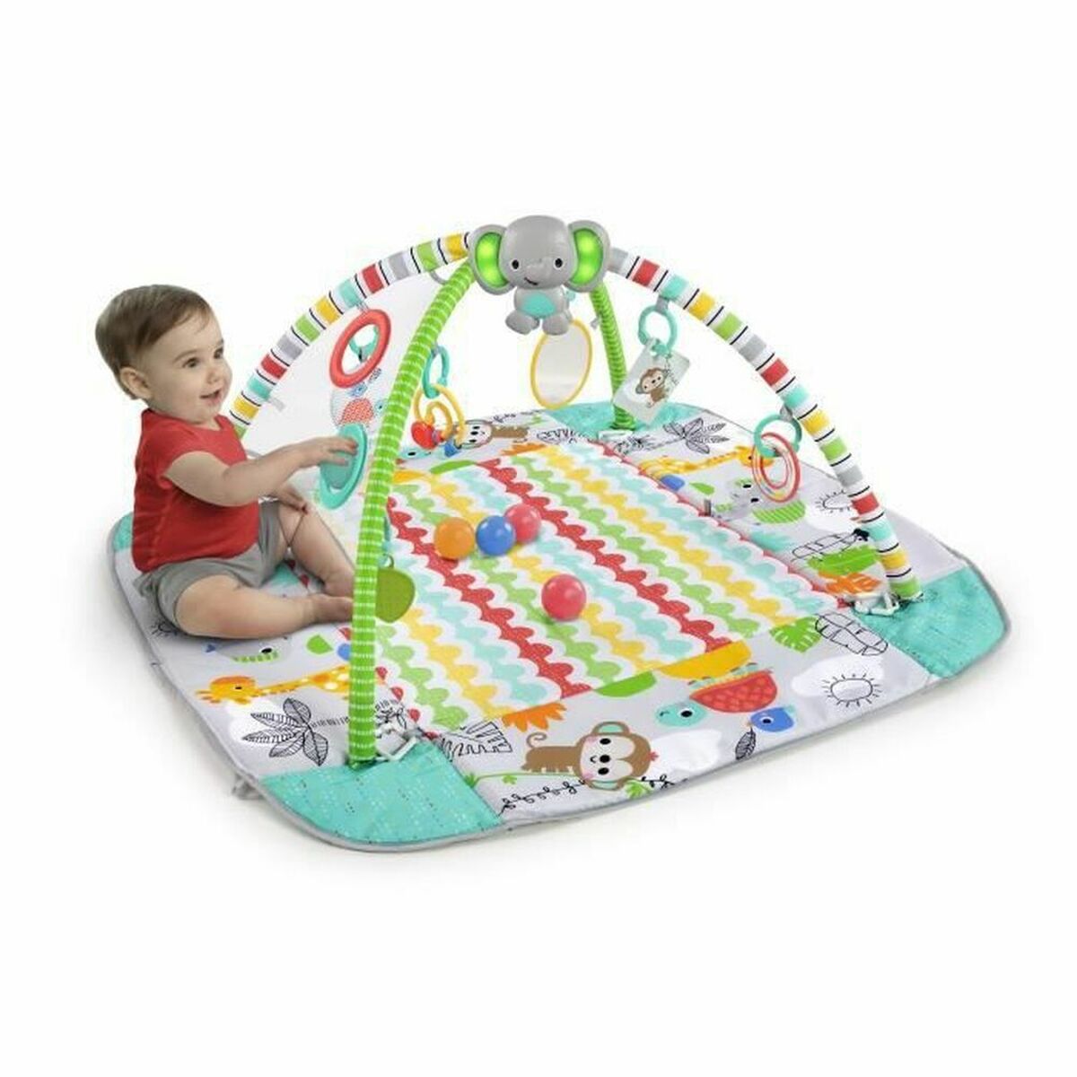 Tapis de jeu Bright Starts Multicouleur - Babycute