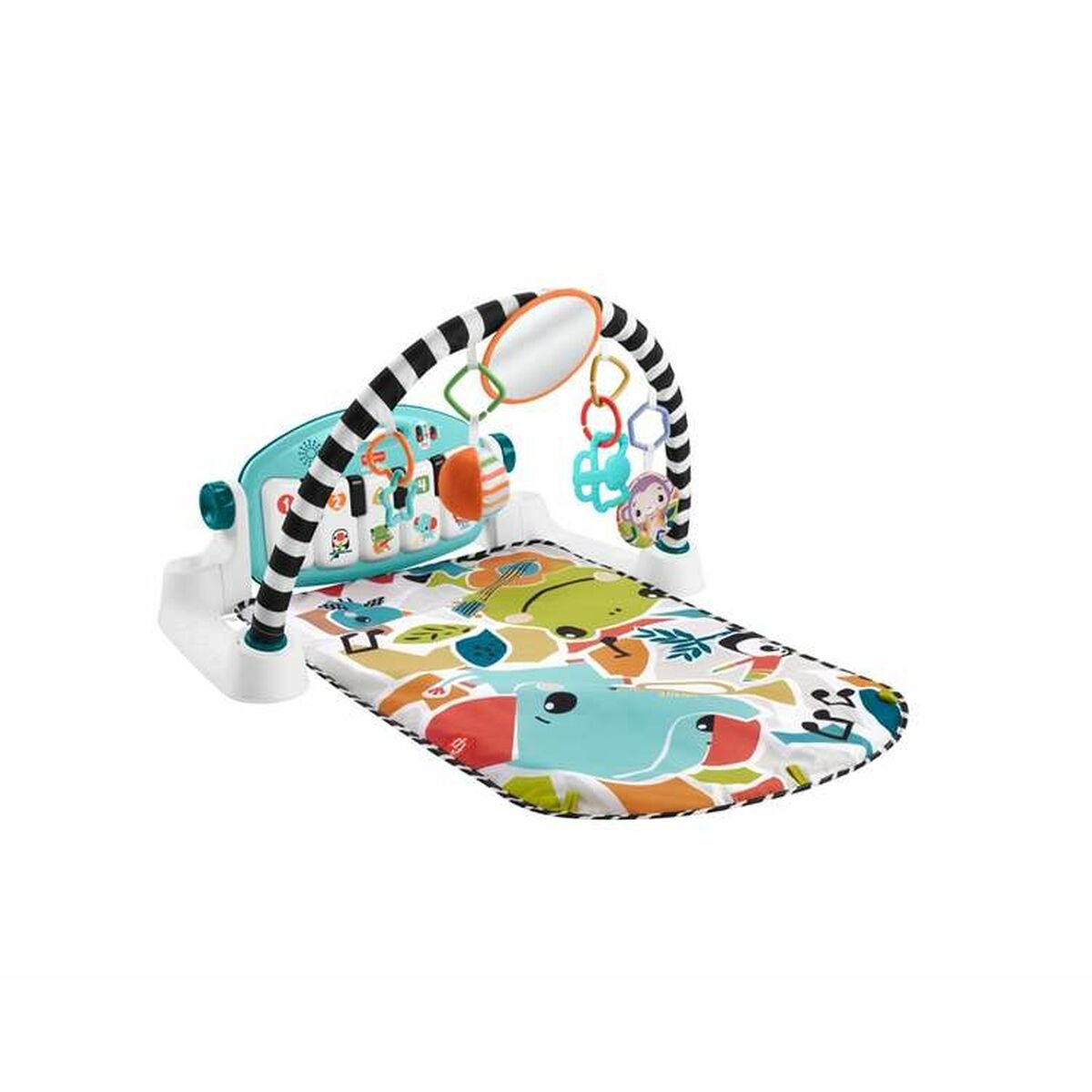 Tapis de jeu Fisher - Price Kick and Play Plastique Hochet Piano ES - Babycute
