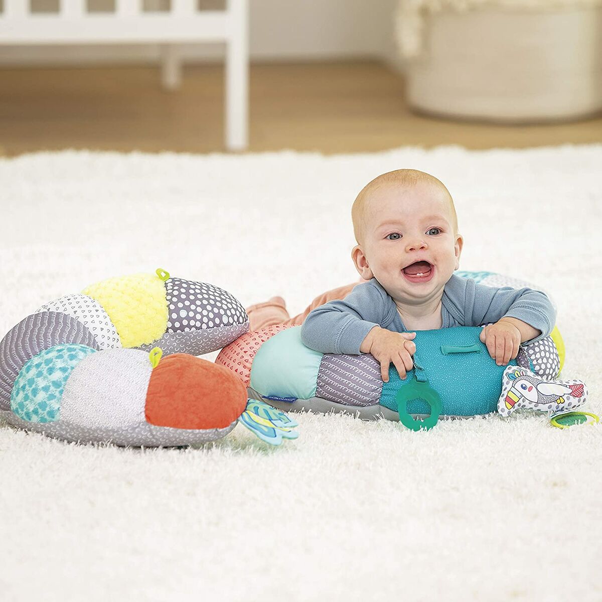Tapis de jeu Infantino Tummy Time 2 en 1 - Babycute