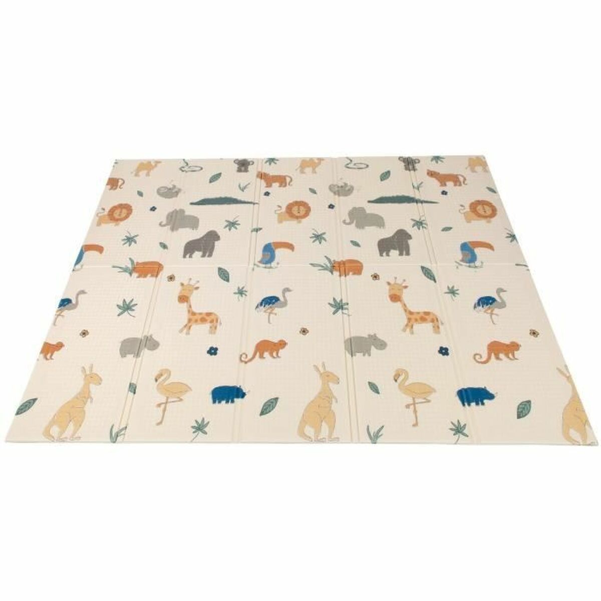 Tapis de jeu Nûby Polyéthylène Safari 200 x 150 x 1 cm - Babycute