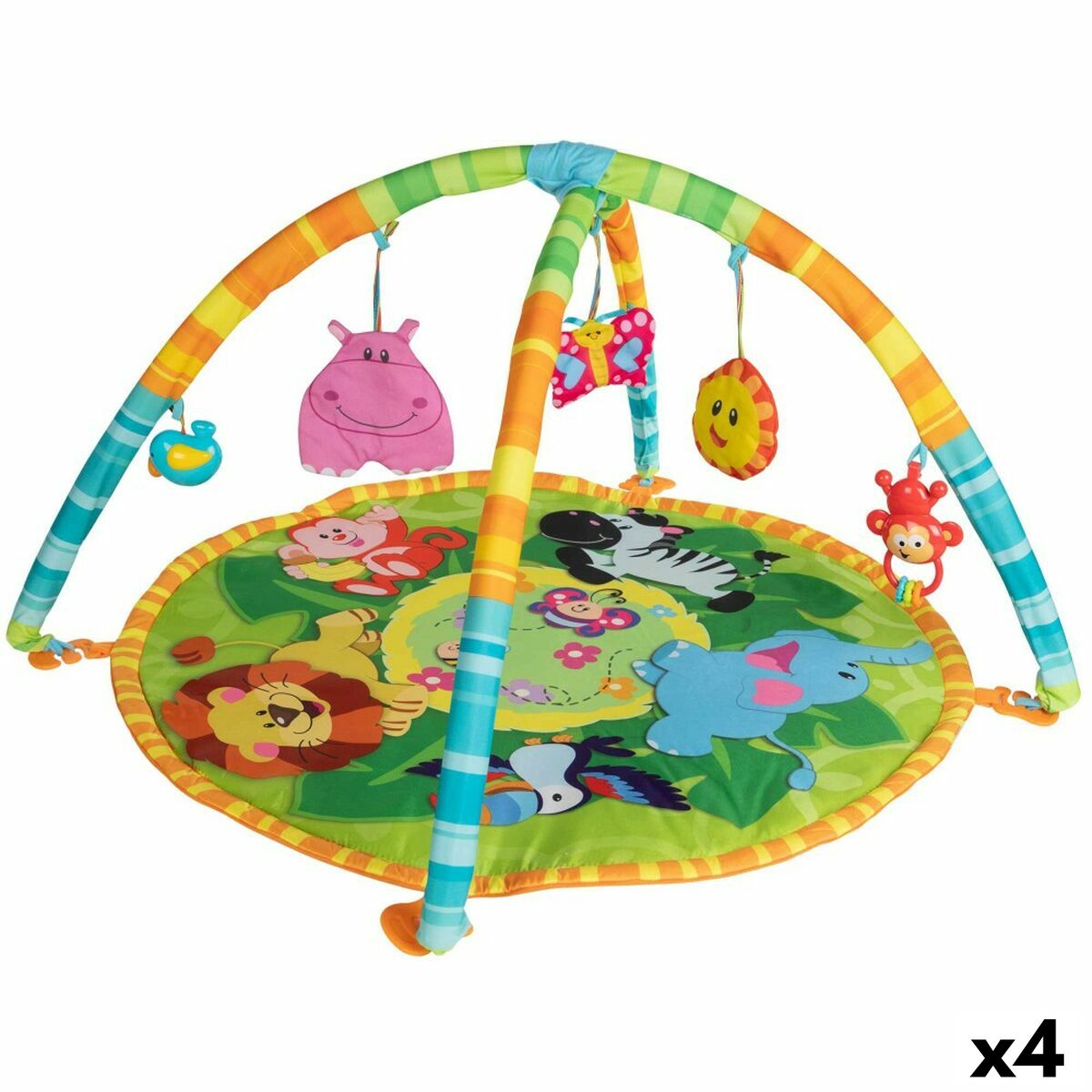 Tapis de jeu Winfun Jungle Tissu (4 Unités) - Babycute
