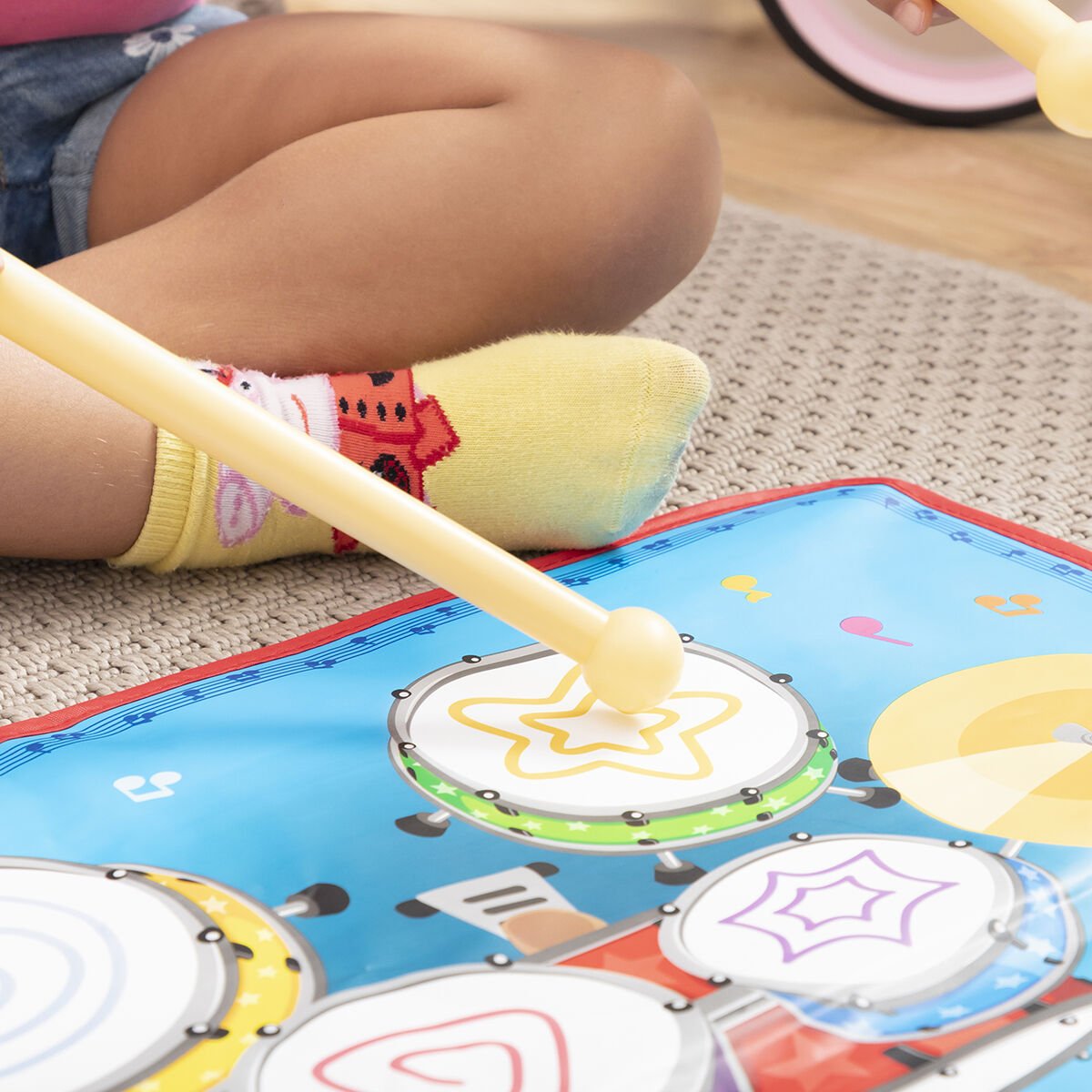 Tapis Musical 2 en 1 Beats'n'Tunes InnovaGoods - Babycute