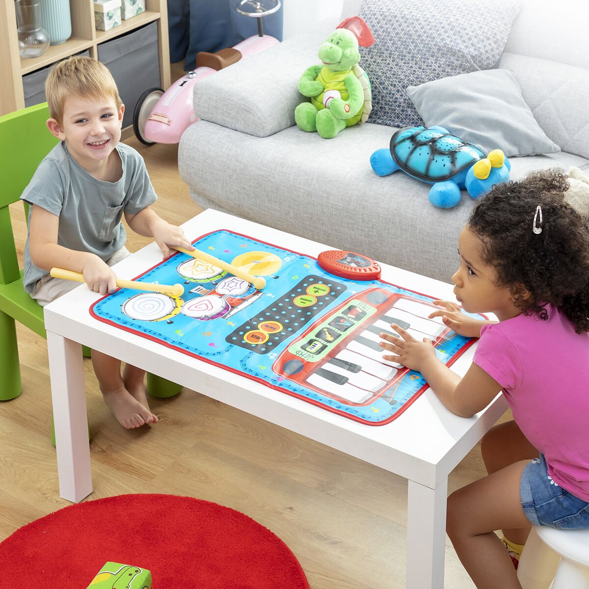 Tapis Musical 2 en 1 Beats'n'Tunes InnovaGoods - Babycute