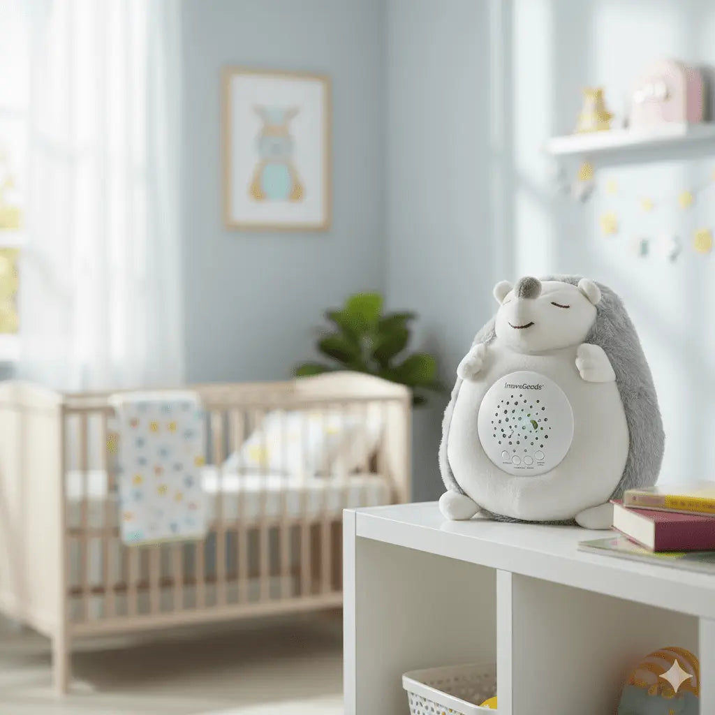 Veilleuse Projecteur Hérisson Peluche Spikey InnovaGoods - Babycute