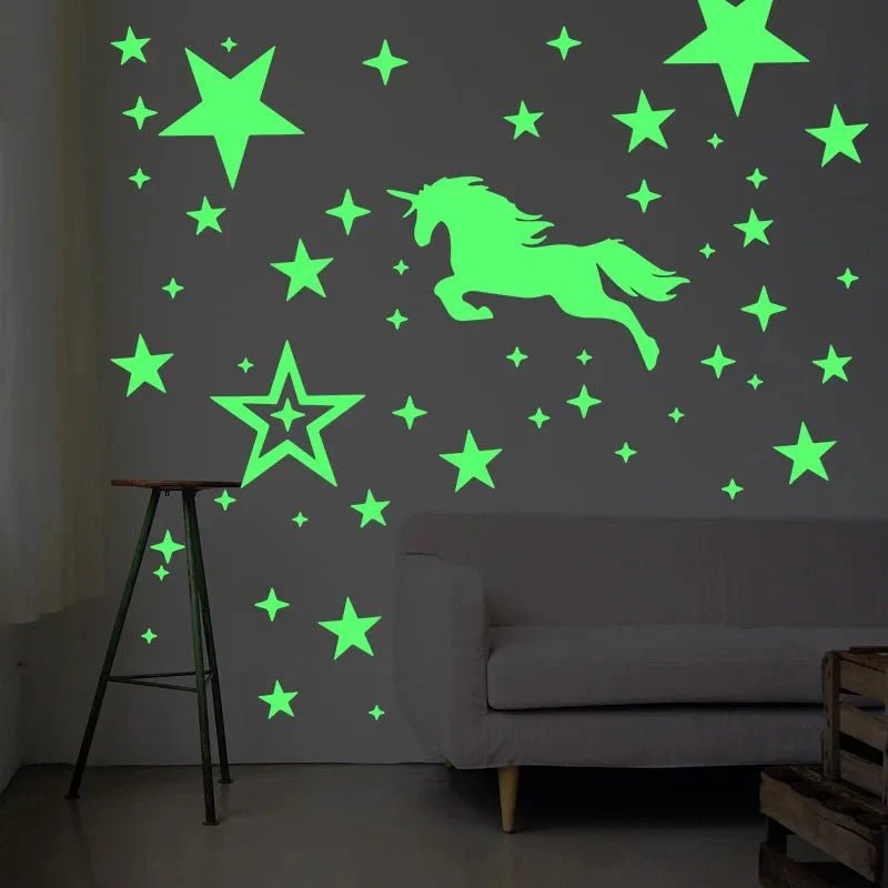 Autocollants lumineux 3D/décoration chambre enfant - Babycute